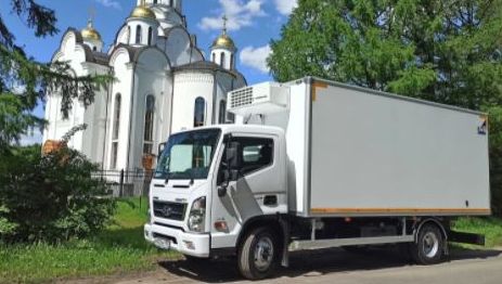 У нас на тесте среднетоннажник Hyundai Mighty EX8 У нас на тесте среднетоннажник Hyundai Mighty EX8